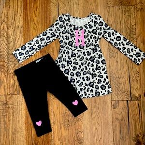 “H” Leopard Outfit